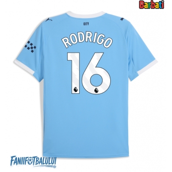 Manchester City Rodri Hernandez #16 Tricou Fotbal Replică 2025-26 Barbati Acasa